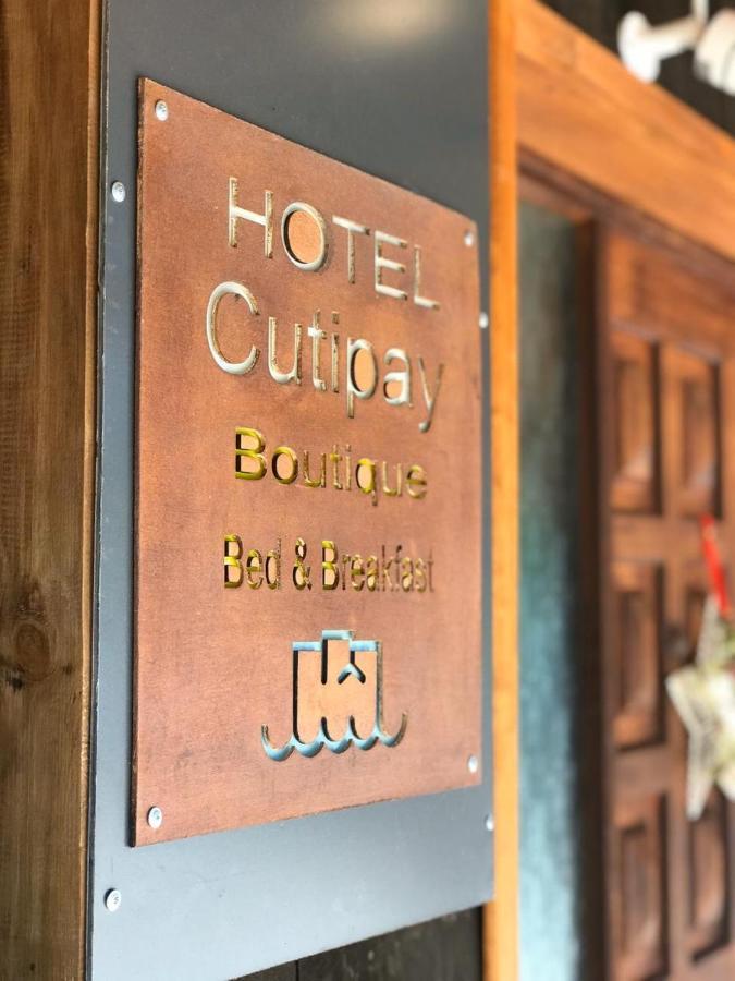 Hotel Boutique Cutipay バルジビア エクステリア 写真